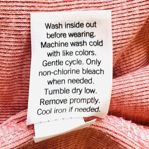 NWT LAUREN CONRAD Women Long Sleeve Pullover Round Neck Pink Shirt Plus Size XXL - Picture 12 of 12